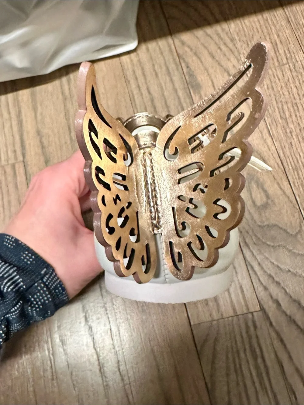 Sophia Webster elegant cream